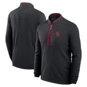 USC Trojans Men's Nike Black SC Interlock Dri-FIT Victory 1/2 Zip Top